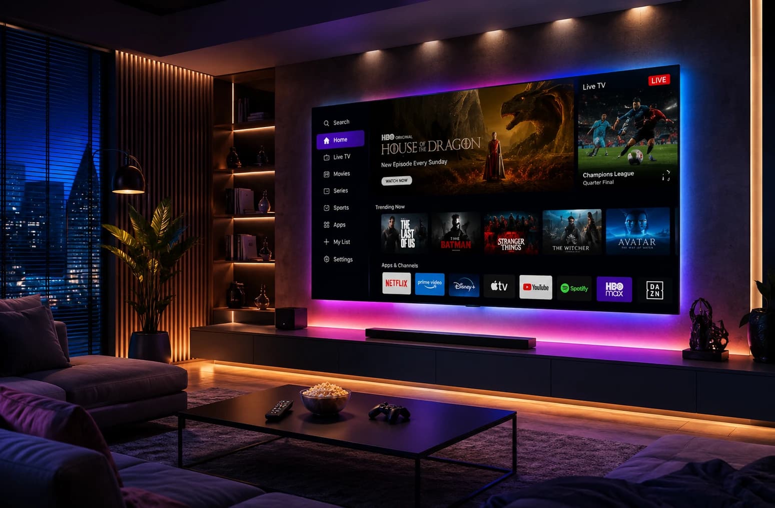 Boss IPTV Premium IPTV Content